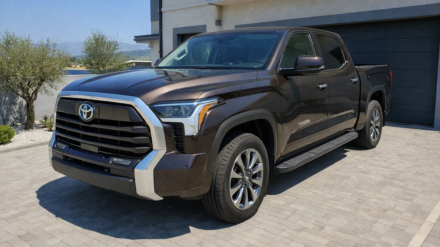 Toyota Tundra pickup truck rental in Podgorica for heavy-duty off-road use